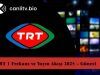 TRT 1 Frekans ve Yayın Akışı 2026 – Güncel