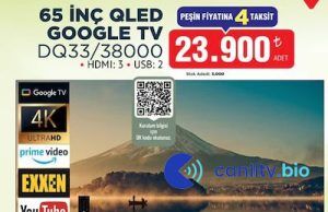 Dijitsu 65 DQ 33000 QLED TV İncelemesi: 9 Aralık BİM Fırsatı Alınır mı?